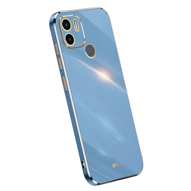 XINLI For Xiaomi Redmi A1 4G A2 4G Poco C50 4G Mobile Phone Case Electroplating Golden Edge Protector TPU Phone Cover XINLI For Xiaomi Redmi A1 4G A2 4G Poco C50 4G Mobile Phone Case Electroplating Golden Edge Protector TPU Phone Cover